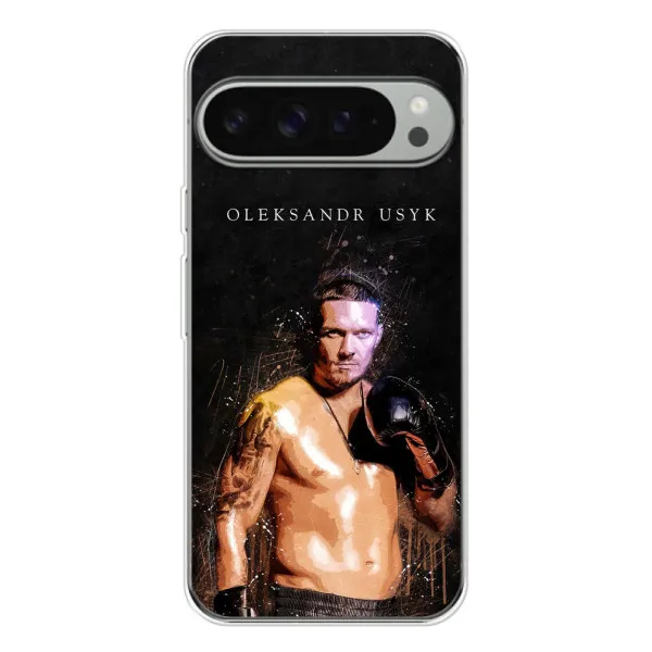 Чохол з принтом «Боксер Олександр Усик» для Google Pixel 10 Pro XL Чохол з принтом «Боксер Олександр Усик» для Google Pixel 10 Pro XL