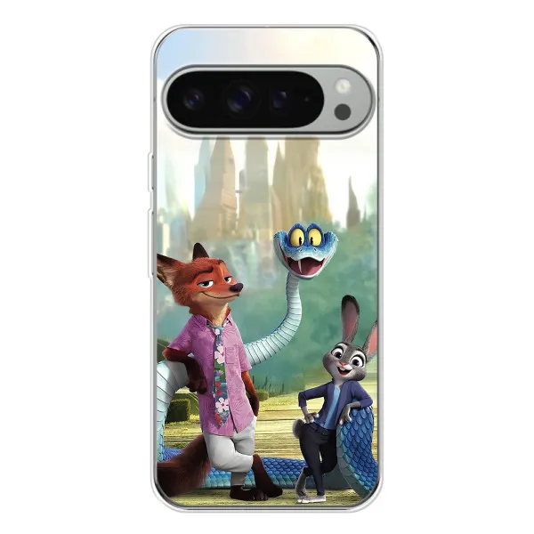 Чехол с принтом «Герои мультфильма Зверополис» для Google Pixel 10 Pro XL Чехол с принтом «Герои мультфильма Зверополис» для Google Pixel 10 Pro XL