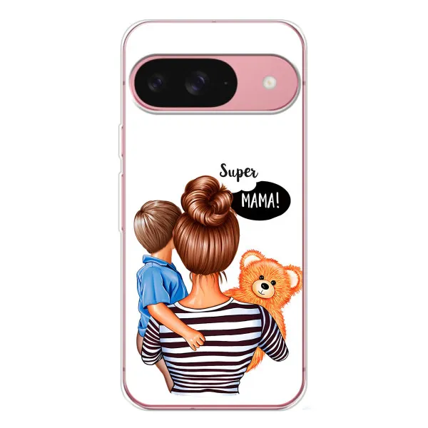 Чехол с принтом «Мама с сыном» для Google Pixel 10 Pro