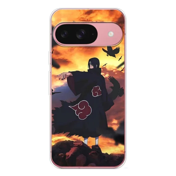 Чехол с принтом «Итачи с воронами» для Google Pixel 10 Pro