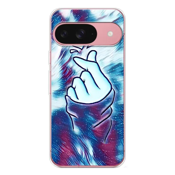 Чехол с принтом «Радужное сердце» для Google Pixel 10 Pro