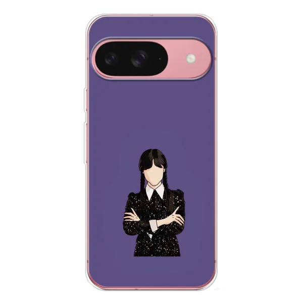 Чехол с принтом «Уэнздей в черном» для Google Pixel 10 Pro Чехол с принтом «Уэнздей в черном» для Google Pixel 10 Pro