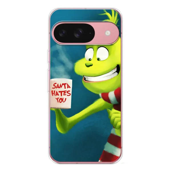 Чехол с принтом «Зеленый Гринч» для Google Pixel 10 Pro Чехол с принтом «Зеленый Гринч» для Google Pixel 10 Pro