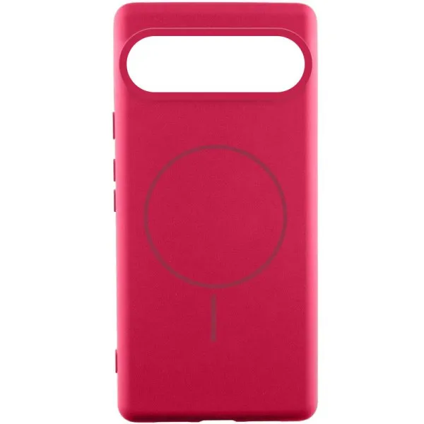 Чехол Silicone Cover Lakshmi (AA) with Magnetic Fit для Google Pixel 10 / 10 Pro — Красный
