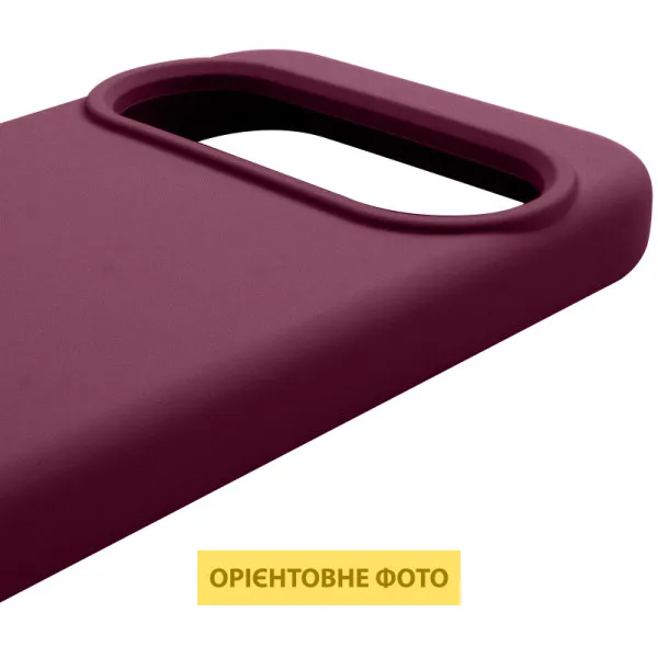 Чехол Silicone Cover Lakshmi (AAA) для Google Pixel 10 / 10 Pro — Бордовый — фото 1
