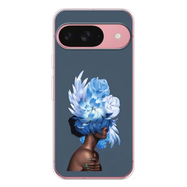 Чехол с принтом «Цветы на голове» для Google Pixel 10