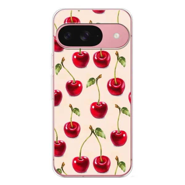 Чехол с принтом «Вишня» для Google Pixel 10 Чехол с принтом «Вишня» для Google Pixel 10