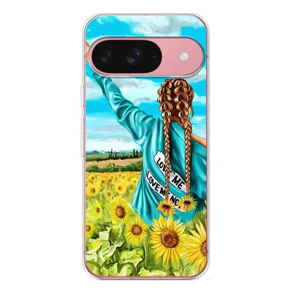 Чехол с принтом «Украиночка» для Google Pixel 10 Чехол с принтом «Украиночка» для Google Pixel 10