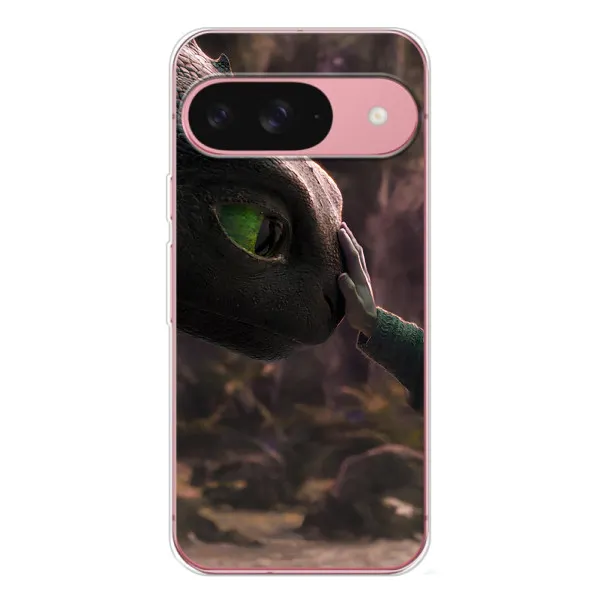 Чохол з принтом «Сцена з драконом» для Google Pixel 10