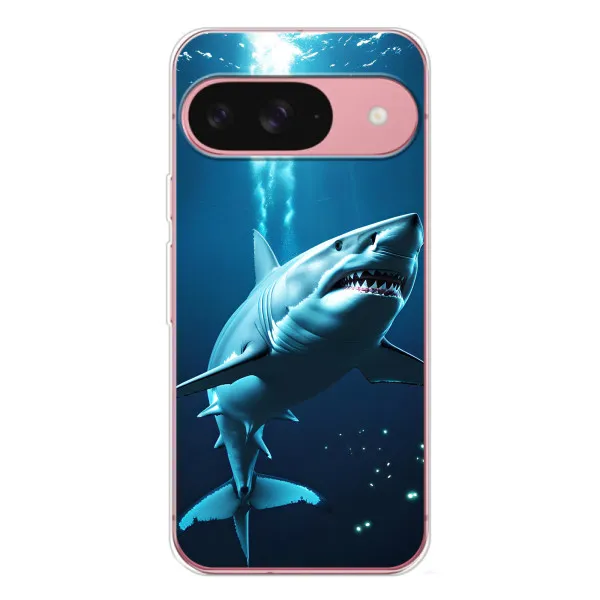 Чехол с принтом «Акула под водой» для Google Pixel 10