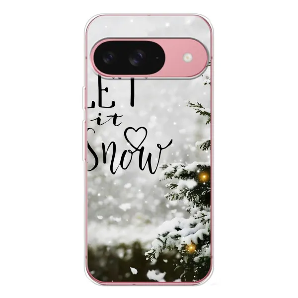 Чехол с принтом «Let it snow» для Google Pixel 10