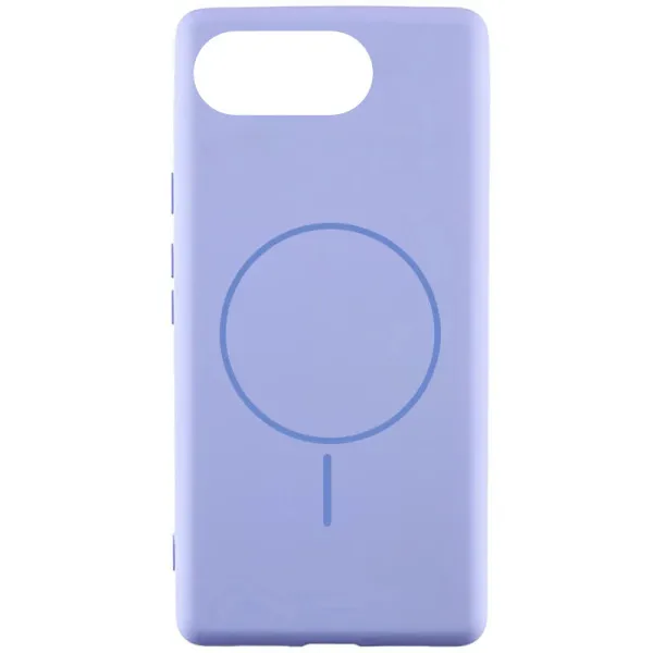 Чехол Silicone Cover Lakshmi (AA) with Magnetic Fit для Google Pixel 10a — Сиреневый Чехол Silicone Cover Lakshmi (AA) with Magnetic Fit для Google Pixel 10a — Сиреневый