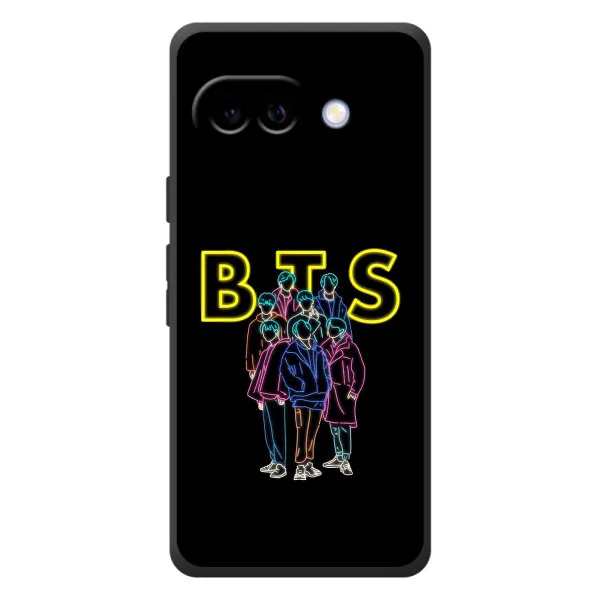 Чохол з принтом «BTS стайл» для Google Pixel 10a