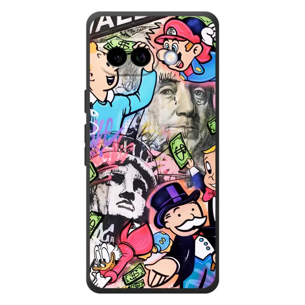 Чехол с принтом «Monopoly man» для Google Pixel 10a