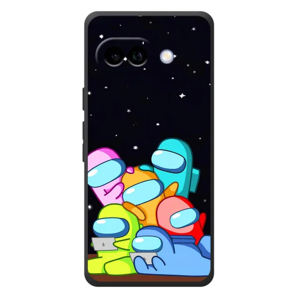 Чехол с принтом «Скины в космосе» для Google Pixel 10a