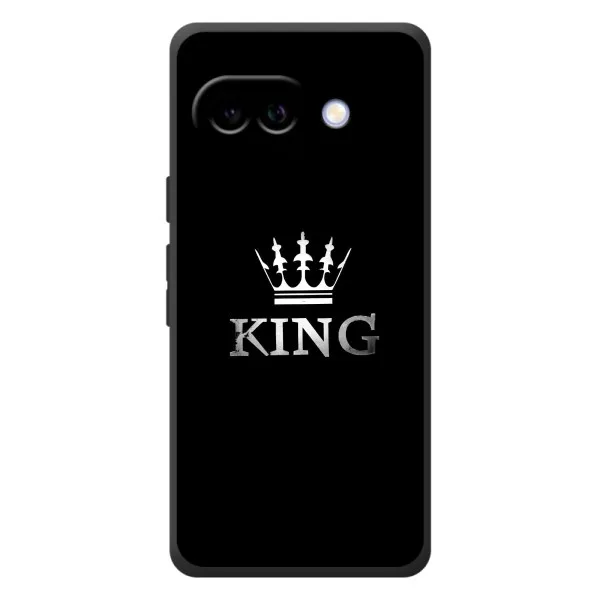 Чохол з принтом «KING» для Google Pixel 10a