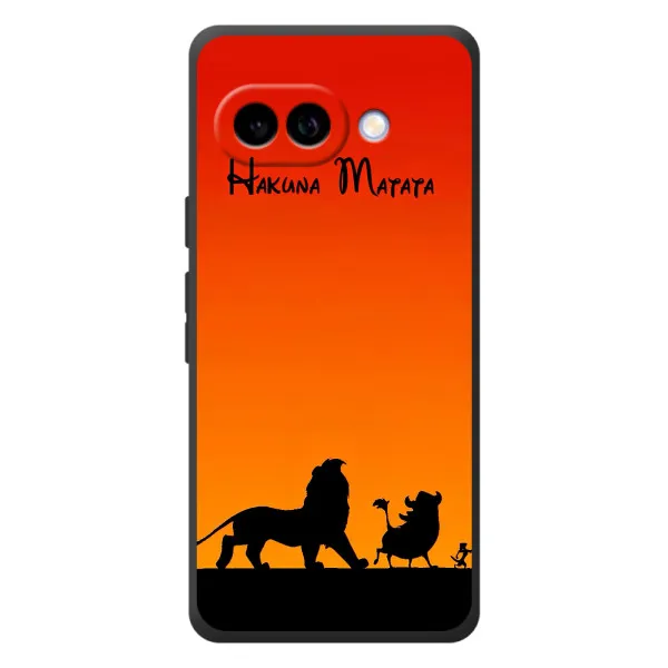 Чохол з принтом «Акуна Матата закат» для Google Pixel 10a Чохол з принтом «Акуна Матата закат» для Google Pixel 10a