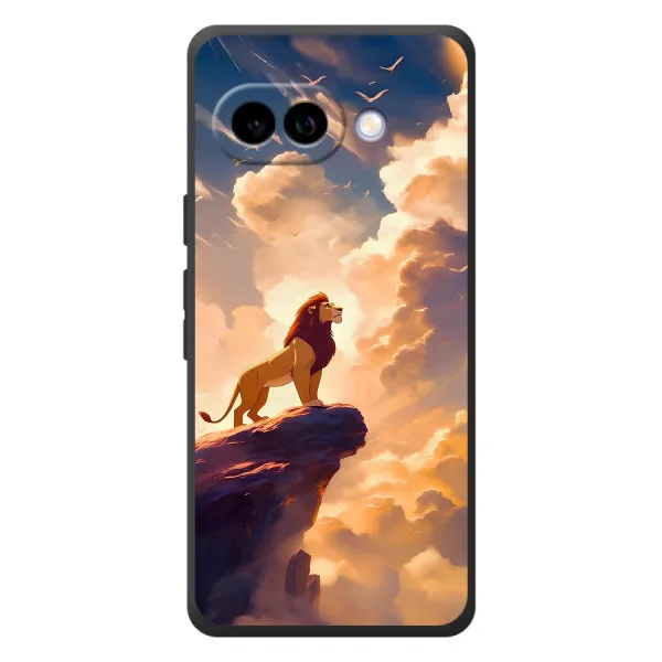 Чохол з принтом «Сімба на скелі» для Google Pixel 10a Чохол з принтом «Сімба на скелі» для Google Pixel 10a