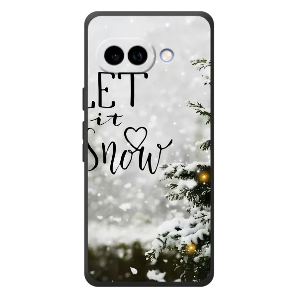 Чехол с принтом «Let it snow» для Google Pixel 10a