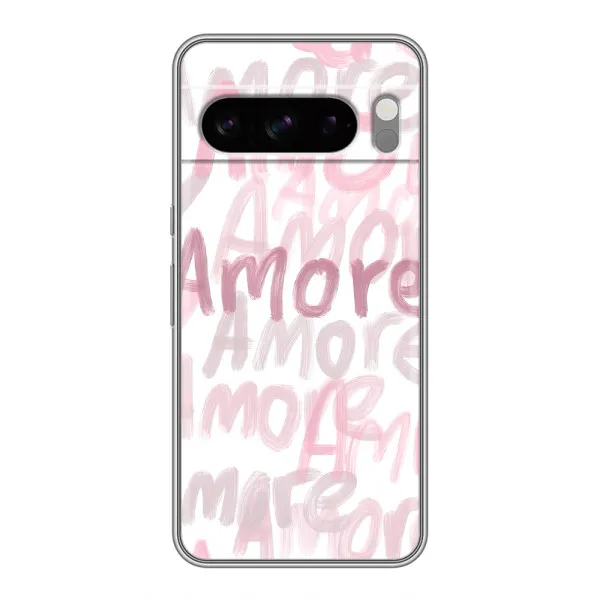 Чехол с принтом «Аморе любовь» для Google Pixel 11 Pro