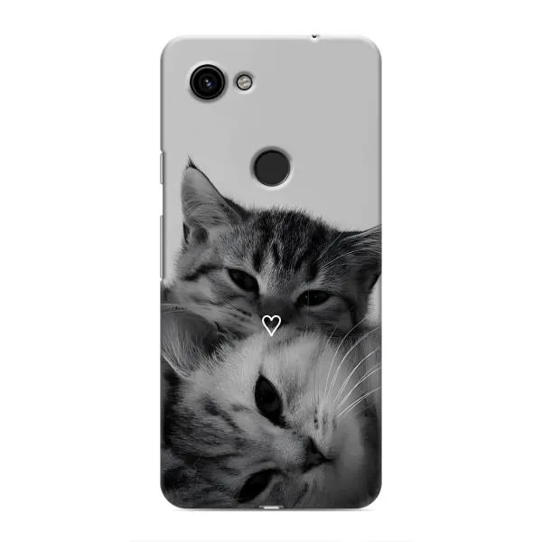 Чохол з принтом «Пара котів» для Google Pixel 3 XL Чохол з принтом «Пара котів» для Google Pixel 3 XL