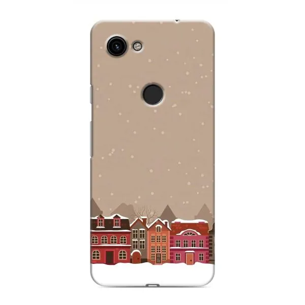 Чохол з принтом «Зимове місто» для Google Pixel 3 XL