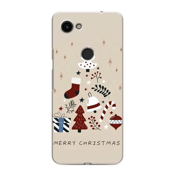Чехол с принтом «Merry Christmas» для Google Pixel 3 XL