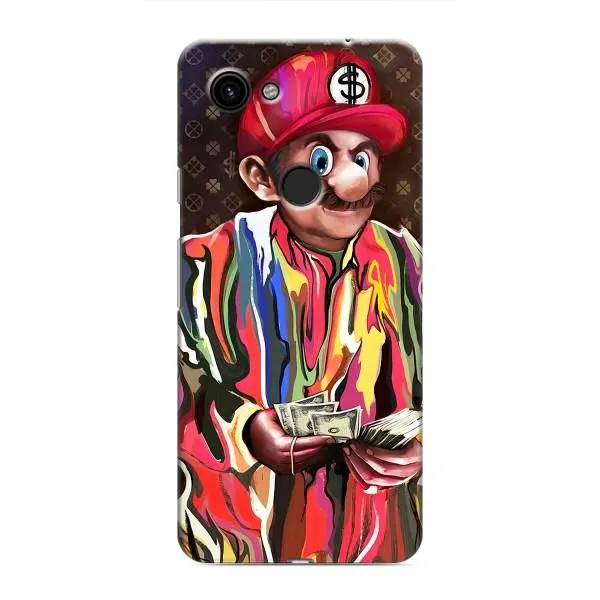 Чохол з принтом «Mario LV» для Google Pixel 3a XL