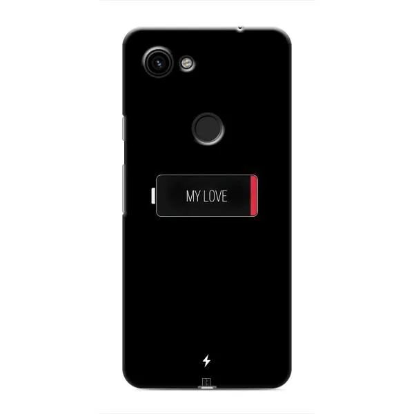 Чехол с принтом «Love battery» для Google Pixel 3a XL