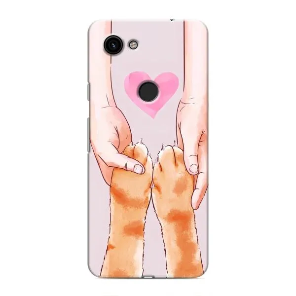 Чехол с принтом «Любовь к котикам» для Google Pixel 3a XL