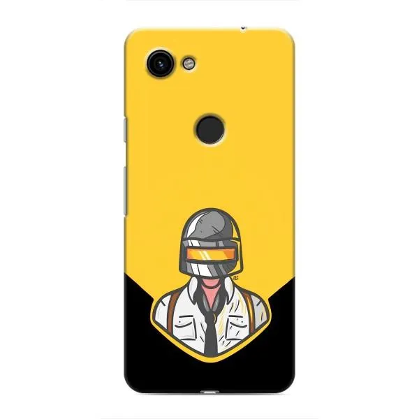 Чехол с принтом «Пабг в шлеме» для Google Pixel 3a XL Чехол с принтом «Пабг в шлеме» для Google Pixel 3a XL