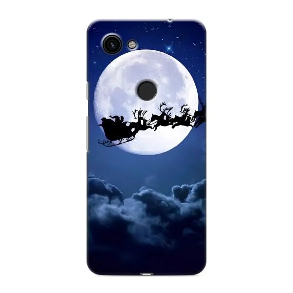 Чохол з принтом «Санта - місяць» для Google Pixel 3a XL