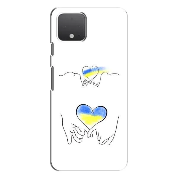 Чехол с принтом «Мир Украине» для Google Pixel 4 XL