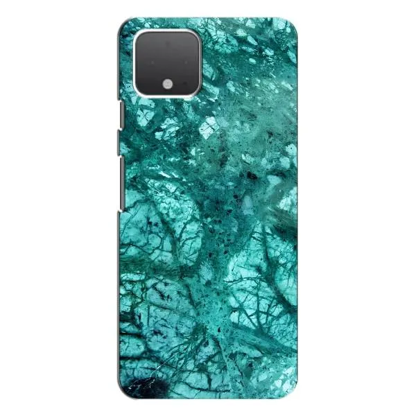 Чехол с принтом «Зеленый мрамор» для Google Pixel 4 XL