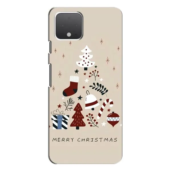 Чохол з принтом «Merry Christmas» для Google Pixel 4 XL Чохол з принтом «Merry Christmas» для Google Pixel 4 XL
