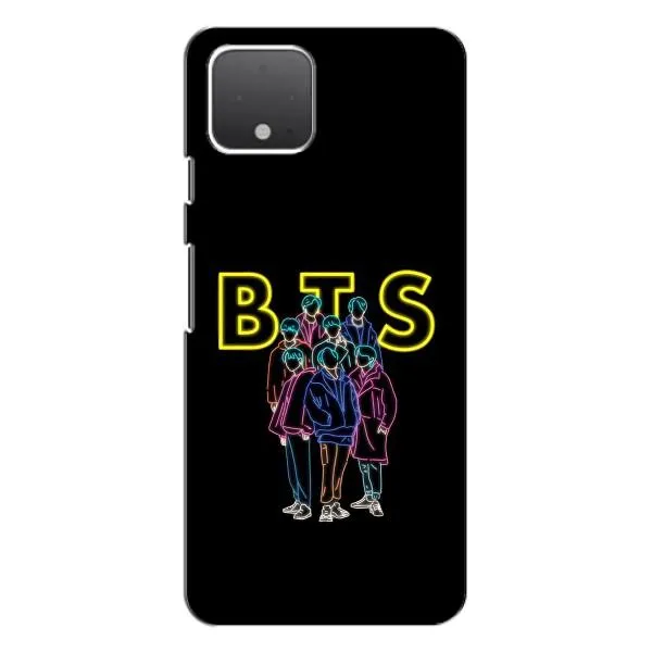 Чехол с принтом «BTS стайл» для Google Pixel 4