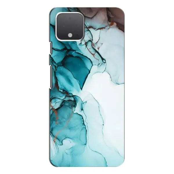 Чохол з принтом «Бірюзовий мрамор» для Google Pixel 4