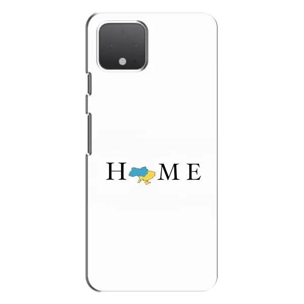 Чехол с принтом «Home» для Google Pixel 4