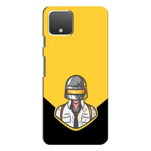 Чехол с принтом «Пабг в шлеме» для Google Pixel 4