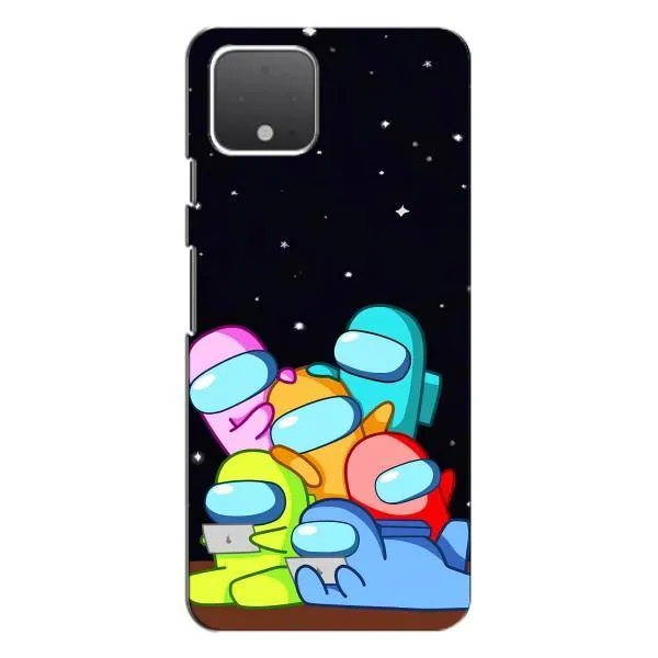 Чехол с принтом «Скины в космосе» для Google Pixel 4