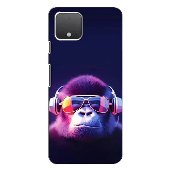 Чехол с принтом «Стильная обезьяна» для Google Pixel 4