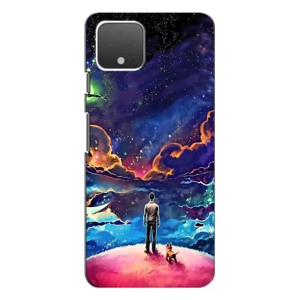 Чехол с принтом «Галактический вид» для Google Pixel 4