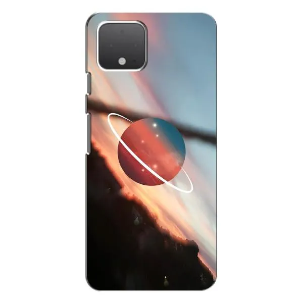 Чехол с принтом «Сатурн» для Google Pixel 4