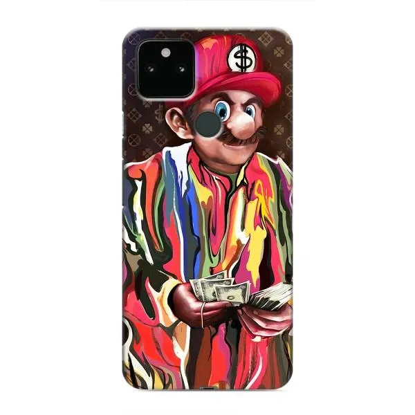 Чохол з принтом «Mario LV» для Google Pixel 4a 5G