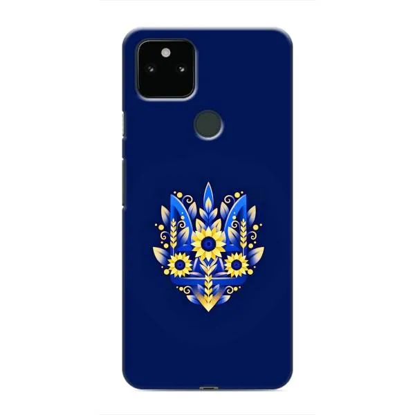 Чехол с принтом «Цветочный Герб» для Google Pixel 4a 5G