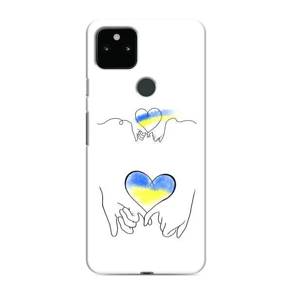 Чехол с принтом «Мир Украине» для Google Pixel 4a 5G