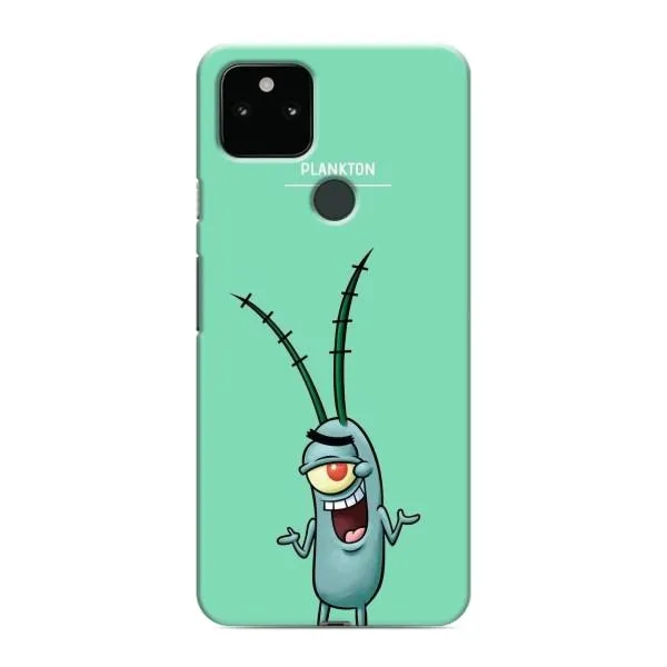 Чехол с принтом «Персонаж Планктон» для Google Pixel 4a 5G