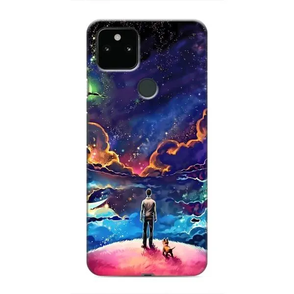Чохол з принтом «Вид Галактики» для Google Pixel 4a 5G