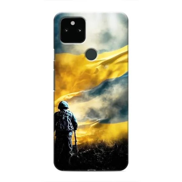 Чехол с принтом «Война» для Google Pixel 4a 5G