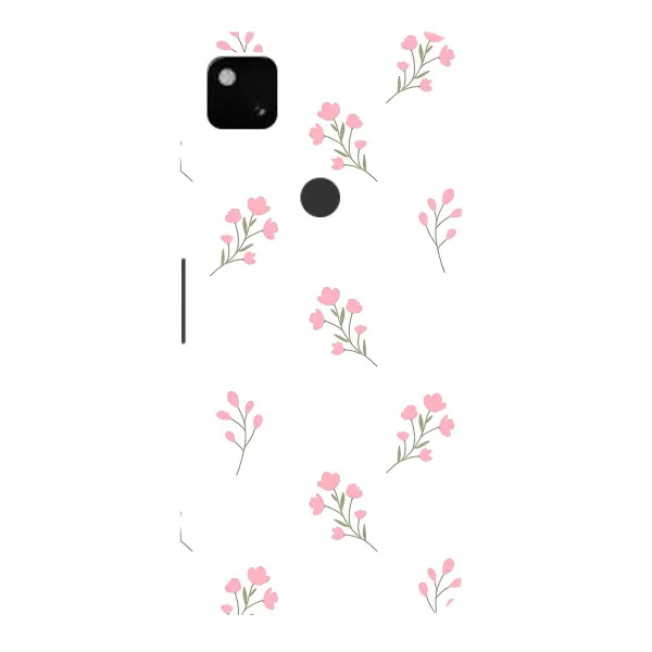 Чехол с принтом «Розовые цветы» для Google Pixel 4a